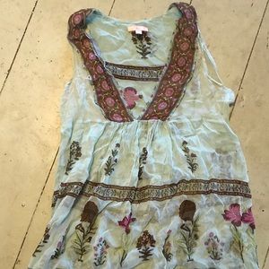 Lux sheer floral dress